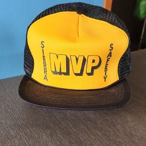 Vintage Retro Safety MVP Trucker Hat